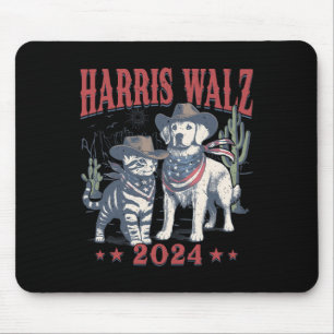Wheimer Cowboy Diese kinderlose Katze Hund Lady Ka Mousepad