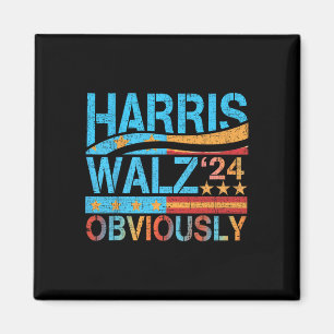 Wheimer offensichtlich! Harris Waltz Wahl 2024 Magnet