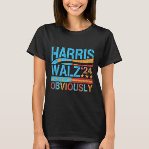 Wheimer offensichtlich! Harris Waltz Wahl 2024 T-Shirt