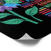 Wheimer Peace Liebe Equality Hope Diversity Kamala Poster (Ecke)