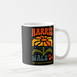 Wheimer Waltz 2024 Retro Boho Vintag Groovy Flowe Kaffeetasse