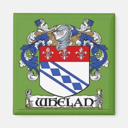 Whelan Coat of Arms Magnet (Vorne)