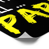 When All Else Fails Call Papa Funny Quote  Poster (Ecke)