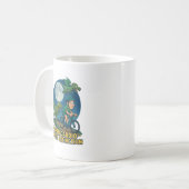 When Cardio Meets Extinction – Funny Dinosaur Kaffeetasse (Vorderseite Links)