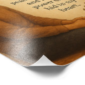 When Everything Went Dark Inspirational Faith Fotodruck (Ecke)