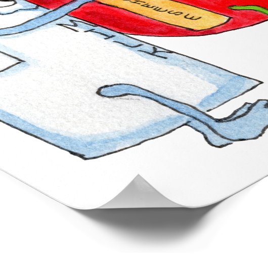 When Food Goes Bad Poster (Ecke)