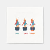 When God Created Germans Funny Germany Gift Serviette (Vorderseite)