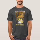 When God Said Let There Be Light I Said Watch T-Shirt (Vorderseite)