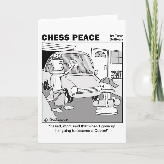 'When I Grow Up' Greeting Card Karte (Vorderseite)