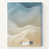 When I Think of You | Romantic Reflection Notizblock (Rückseite)