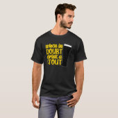 When in Doubt Drink a Stout Beer Drinking Bar IPA  T-Shirt (Vorne ganz)