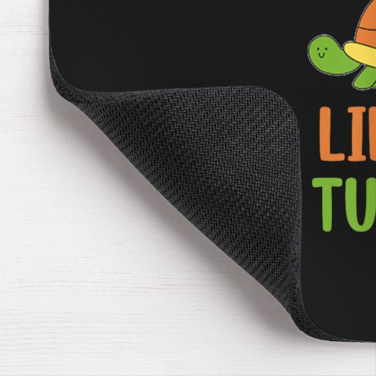 When In Doubt Tuck And Roll Like A Turtle Motivati Mousepad (Ecke)