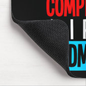 When Life Gets Complicated I Play Badminton  Mousepad (Ecke)
