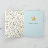 When Life Gives Lemons Make Lemonade Karte (Innenseite)