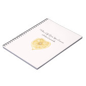 When Life Gives You Lemons, Make Lemonade Heart Notizblock (Linke Seite)