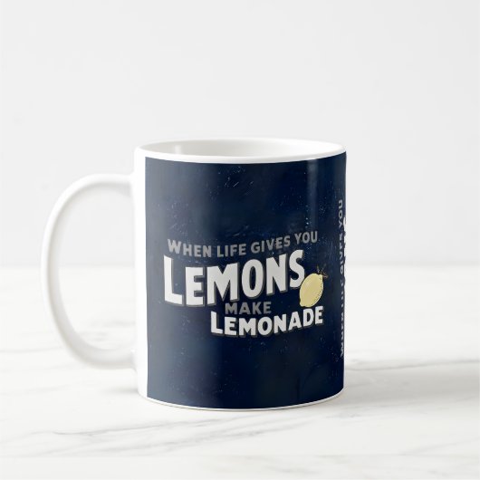 When Life Gives You Lemons Make Lemonade Inspirati Kaffeetasse (Links)
