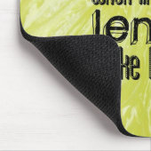 When life gives you lemons make lemonade mousepad (Ecke)