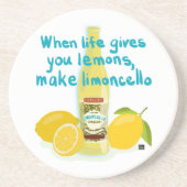 When Life Gives You Lemons - Make Limoncello Getränkeuntersetzer (Vorne)