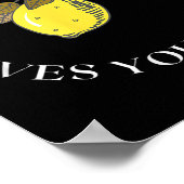 When Life Gives You Lemons Motivational Quote Lemo Poster (Ecke)