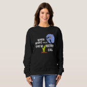 When night falls the monsters call Apparel Sweatshirt (Vorne ganz)