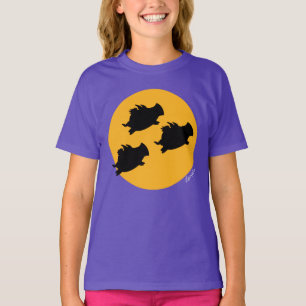 WHEN PIGS FLY ACROSS THE MOON by Sandra Boynton T-Shirt