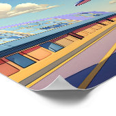 When Pigs Fly Funny Winged Pigs Poster (Ecke)