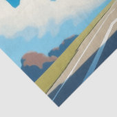 When Pigs Fly Funny Winged Pigs Seidenpapier (Detail)