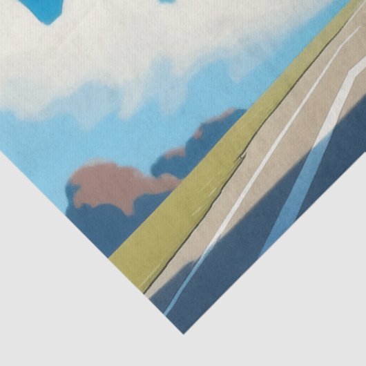 When Pigs Fly Funny Winged Pigs Seidenpapier (Detail)