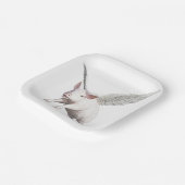 When Pigs Fly Pappteller (Gewinkelt)