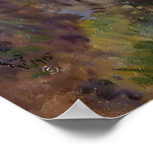 "When Shadows Hint Death" von Charles M Russell Poster (Ecke)