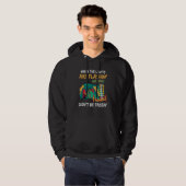 When the lights are flashin dont be passin Drag Ra Hoodie (Vorne ganz)