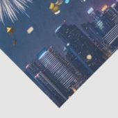 When the Lights Begin to Fall Seidenpapier (Ausschnitt)