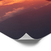 When the Mountains Touch Fire Poster (Ecke)