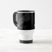 When the Muse Finally Gets Her Coffee Reisebecher (Vorderseite Links)