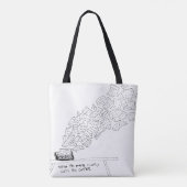 When the Muse Finally Gets Her Coffee Tasche (Rückseite)