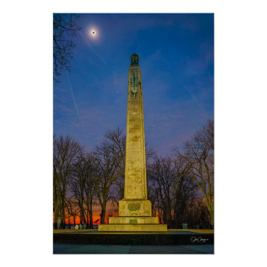 When the Sun Is Eclipsed by the Moon Poster (Vorderseite)