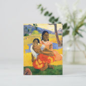 When Will You Marry? Paul Gauguin Postkarte (Stehend Vorderseite)