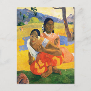 When Will You Marry? Paul Gauguin Postkarte