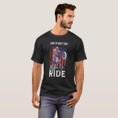 When You Ride Motorcycle T-Shirt (Vorne ganz)