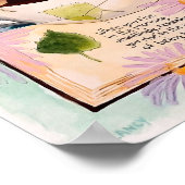 When You Rise Unwillingly print Poster (Ecke)