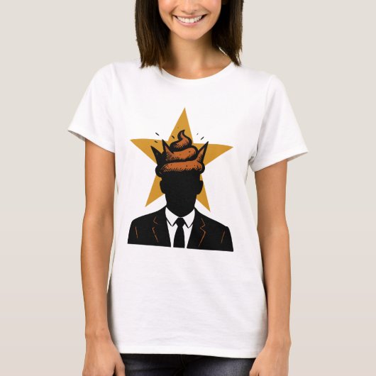 When your leader has a smelly crown... T-Shirt (Vorderseite)