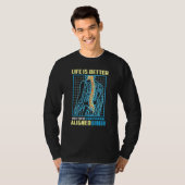 WHEN YOU'RE ALIGNED Orthopedic Chiropractor T-Shirt (Vorne ganz)