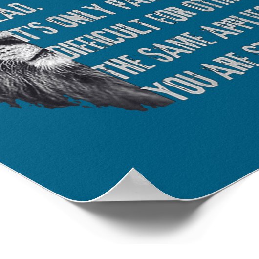 When You're Dead Funny Quote About Studs Sarcastic Poster (Ecke)