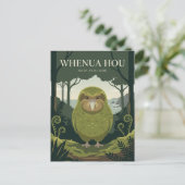 Whenua Hou (Codfish Island) Neuseeland Postkarte (Stehend Vorderseite)