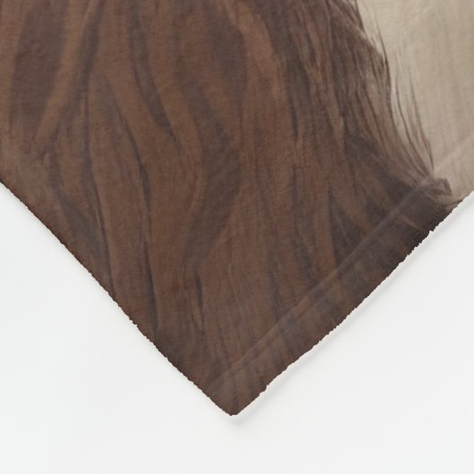 Wheon Terrier mit Weihnachtsmann Weihnachten Fleecedecke (Ecke)