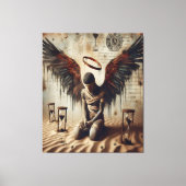 Where Angels Fall, We Rise Leinwanddruck (Vorderseite)