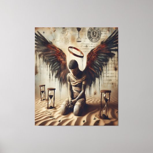 Where Angels Fall, We Rise Leinwanddruck (Vorderseite)