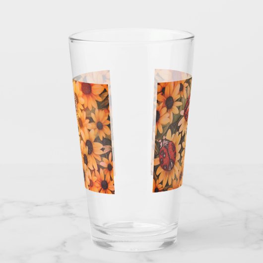 Where are you Ladybug retro Glas (Links)