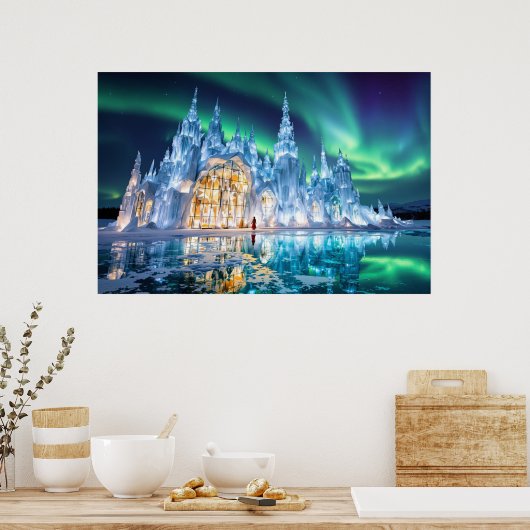 Where Aurora Dreams Come True Poster (Küche)