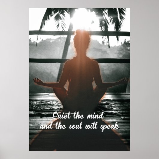 Where Breath Becomes Balance Poster (Vorne)